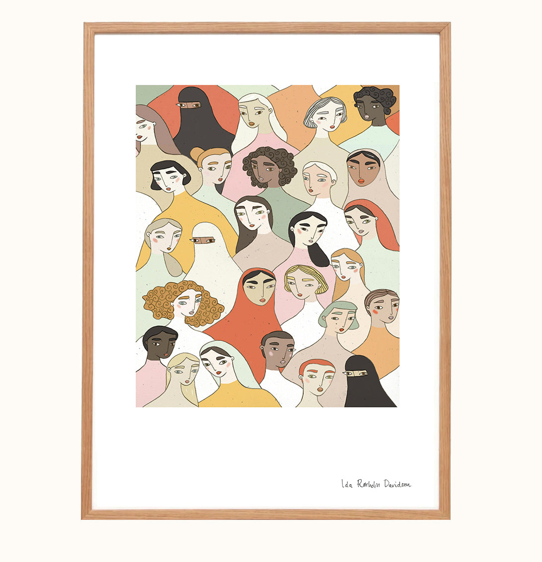 Ida Rørholm Davidsen. We are all sisters. A3