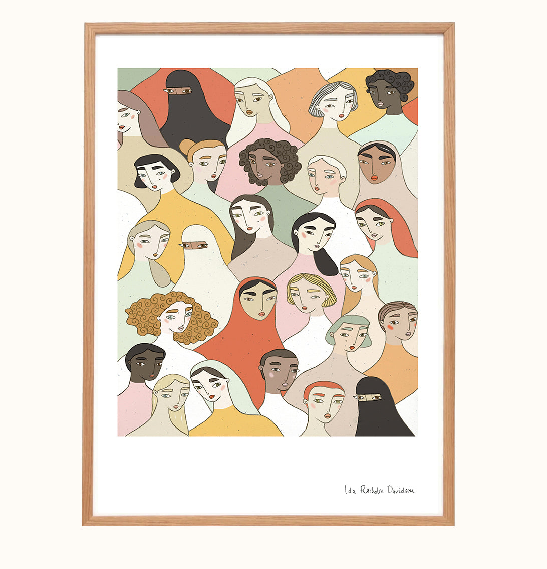 Ida Rørholm Davidsen. We are all sisters. A4
